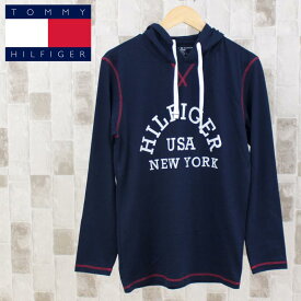 送料無料 TOMMY HILFIGER トミー ヒルフィガー カレッジロゴ プルオーバーTeeパーカー 09T4091 トップス トップイズム