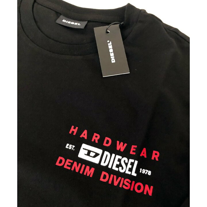 楽天市場】送料無料 DIESEL ディーゼル グラフィックプリント ロンT 