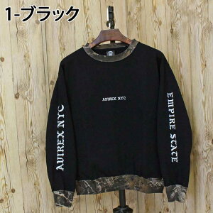 �������� AVIREX �A���B���b�N�X CREW NECK SWEAT 'REAL TREE CAMO' �N���[�l�b�N�X�E�F�b�g ���A���c���[�J�� 783-6132003 �g�b�v�X �A�r���b�N�X �����Y �u�����h