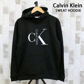 送料無料 Calvin Klein カルバンクライン CK ミックス ロゴ モノグラム Po パーカー スウェット 裏起毛 プルオーバー フーディー メンズ ブランド トップイズム