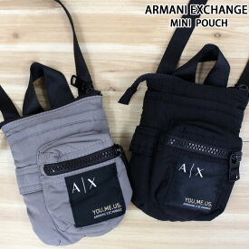 送料無料 ARMANI EXCHANGE アルマーニエクスチェンジ AX ミニポーチ ショルダー クロスボディバッグ 鞄 カバン バッグ メンズ ブランド 通販 トップイズム