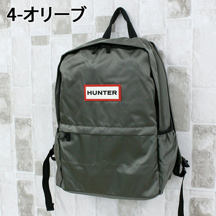 楽天市場】送料無料 HUNTER ハンター ロゴプレート オリジナルナイロン 