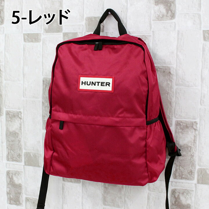 楽天市場】送料無料 HUNTER ハンター ロゴプレート オリジナルナイロン