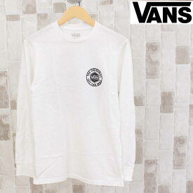 送料無料 VANS バンズ ヴァンズ サークルチェッカーバックプリントロングTシャツ CIRCLE CHECKER LS T トップイズム ゆうパケ