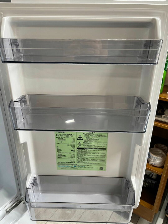 楽天市場】【中古美品】 高年式 2021年製 TOSHIBA/東芝 2ドア 冷蔵庫 