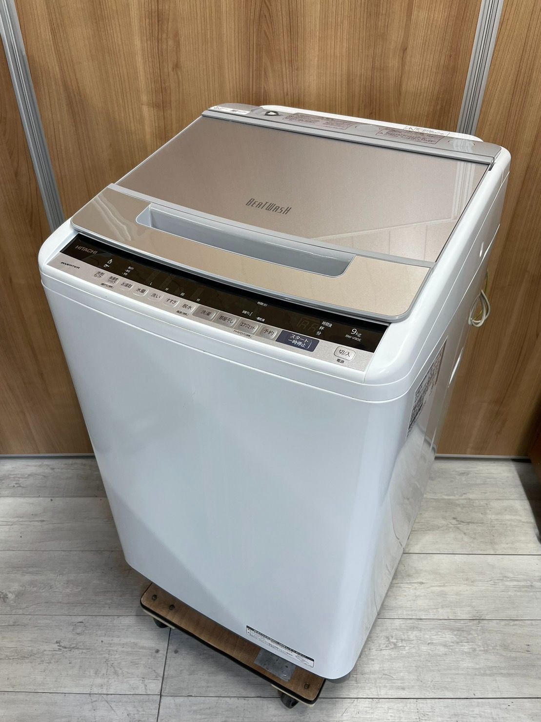 楽天市場】【中古】HITACHI ビートウォッシュ 洗濯機 BW-V90E(S) 9.0kg