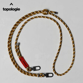 【公式】topologie(トポロジー) 6.0mm Rope 【ストラップ単体】 / Brown Navy