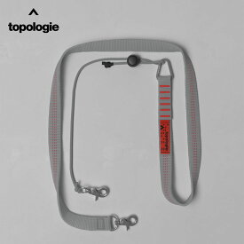 【公式】topologie(トポロジー) 20mm Sling / Grey Stripe【ストラップ単体】