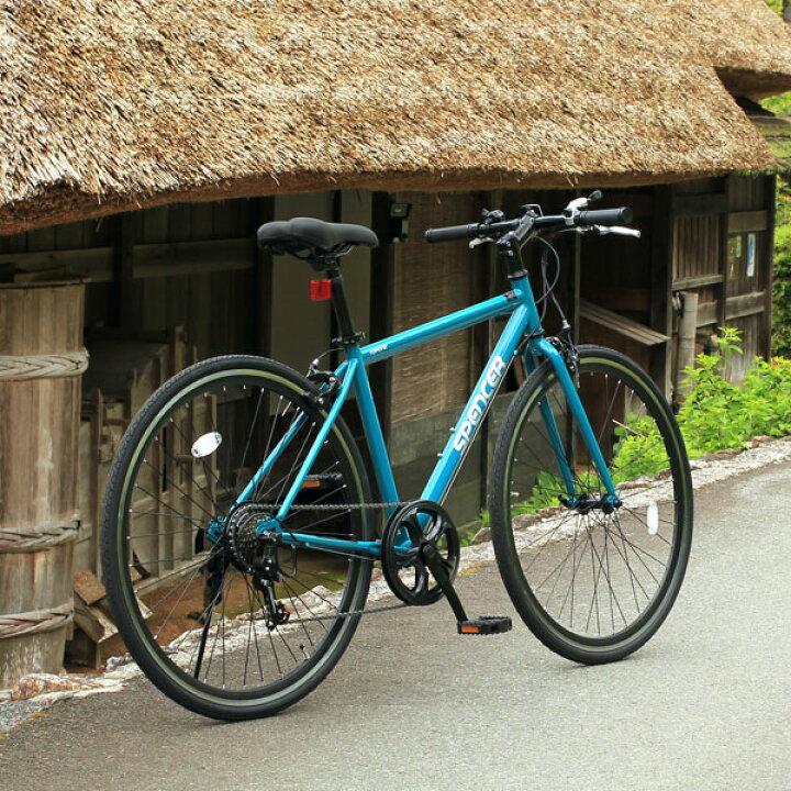 クロスバイク momentum iWant1.0 700×32C 7段変速 グリーン 