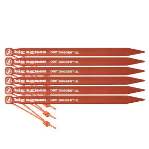 �r�b�O�A�O�l�X Big Agnes �_�[�g�_�K�[ UL 10�C���` 25cm 6�{���� BA-ASDD-1021