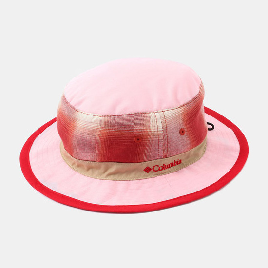 コンパクトに持ち歩けるBEADYGEMとコラボしたキッズハット コロンビア Columbia 子供用帽子 シッカモアジュニアブーニー セイルレッド PU5357-698
