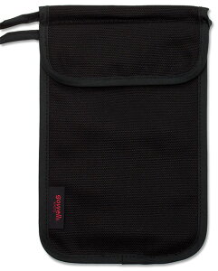 隠し財布ポーチ・旅行用品 ベーシックパス ブラック