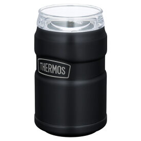 サーモス 保冷缶ホルダー 350ml缶用 マットブラック ROD-0021