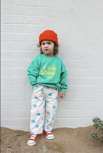 TOPPING�ySUNDAY SIBLINGS �zdoc sweater �I�[�X�g�����Amtm �X�E�F�b�g �L�b�Y �j�̎q ���̎q �T���f�[�V�r�����O �� �s���N pink �O���[�� green 80cm 120cm 140cm NB-1 3-4Y 5-6Y