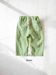 TOPPING gingham easy pants �Y�{�� �`�F�b�N �X�g���C�v �p���c �j�̎q ���̎q �X�g���[�g�p���c�@�M���K���`�F�b�N�@�t��