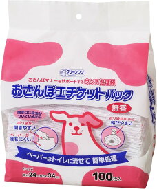 クリーンワン おさんぽエチケットパック 無香 100枚入