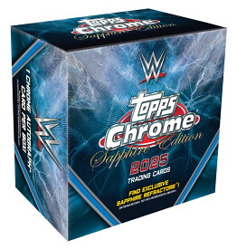 2025 Topps Chrome® Sapphire WWE - Hobby Box