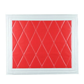 雅 トラック用泥除け タレゴム キルト NEW絆 白フチ/赤 1枚