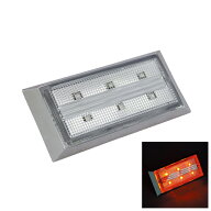 槌屋ヤック LED 流星ポイントマーカー シグマ 24V クリア/アンバー CE282