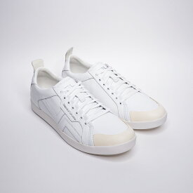 【お買い物マラソン期間中ポイント10倍】プレミアセブン【PS-758　WHITE】VIBRAM 白 スニーカー 本革 ファッション クラシック ハンドメイド モダン