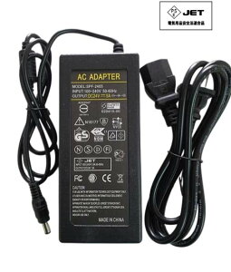 i PSEF؁@ACA_v^[ LEDƖd gX AC100v-240v o DC24v 5a (120w) DCvO WbN aF2.1mm OaF5.5mm P[u:RZg100cm/Jack100cm