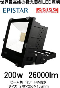 EōMWhCo[ځ@LED@200W@IP65h@26000Lm