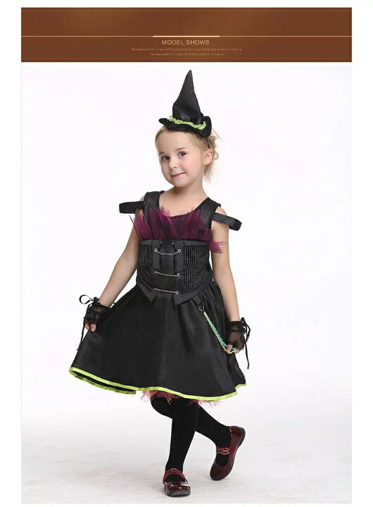 楽天市場 ハロウィン 衣装 子供 魔女 悪魔 コスプレ ハロウィン仮装 女の子 コスチューム 魔法 巫女 コウモリ コスプレ ハロウィーン 小魔女 ３点セット ハロウィン コスプレ トップスタイル