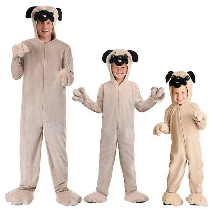 楽天市場 ハロウィン衣装 動物服 親子服 犬 ベビー 子供用 大人用 家族 お揃い 動物 コスプレ衣装 キッズ コスチューム かわいい 仮装 着ぐるみ クリスマス イベント パーティー 文化祭 演劇 芝居 小道具 女の子 イベント用品 万聖節 新年会 忘年会 舞台 ステージ