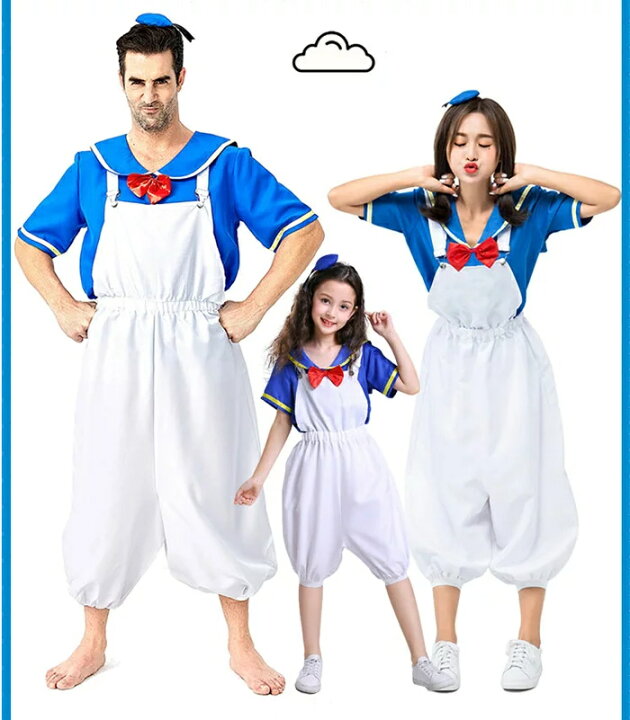 楽天市場 ハロウィン 衣装 子供 マリン コスプレ セーラー服 親子ペアルック ハロウィン 仮装 レディース ペア コスチューム 水兵 家族でお揃い コスプレ ハロウィン キッズ用 制服 水色 海兵 セーラー服 新劇演出 定番 女の子 トップスタイル