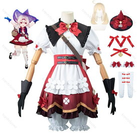 ウイッグ付き 原神 クレー Klee コスプレ衣装 魔女服 原神 げんしん ヒロイン かんう Shenhe HEYTEA コラボ ハロウィン クリスマス 制服 大人 子供 男子 女子 イベント 人気 ゲーム イベント 学園祭 贈り物 cosplay 魔女 物語 変身 変装 仮装 文化祭 演出服 Halloween