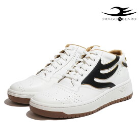 ドラゴンベアード スニーカー DRAGON BEARD DB-1205-ICON WHT/D.BRN WHT/BLU BLK/WHT DENIM/BRN メンズ 靴 ローカット レザー カジュアル 25SS