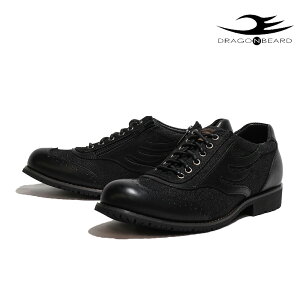 �y�|�C���g10�{ 9/19 20:00 �` 9/24 01:59�܂Łz�h���S���x�A�[�h DRAGON BEARD DB 148Lx BLACK DENIM �u���b�N�f�j�� ���[�J�b�g �V���[�Y �Z�C �����Y �{�v ���U�[�V���[�Y �W�b�v ���o�[�\�[�� �J�W���A�� 