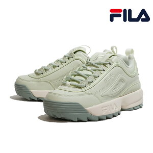tB Xj[J[ fB[X fBXv^[ Xj[J[ _bgXj[J[ O[/K[fjA FILA DISRUPTOR II UFW25054310 GREEN/GARDENIA