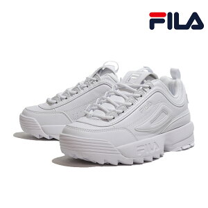 tB Xj[J[ fB[X fBXv^[ Xj[J[ _bgXj[J[ FILA DISRUPTOR II USS23029101WHITE/WHITE/WHITE zCg
