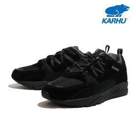 カルフ スニーカー メンズ レディース フュージョン2.0 KARHU FUSION 2.0 KH804192 JET BLACK/NINE IRON 25FW ジェットブラック／ナインアイアン