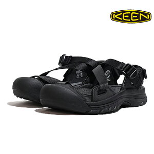 KEEN �[���|�[�g �c�[ �T���_�� �C �A�E�g�h�A �L�[�� �ʋC�� KEEN ZERRAPORT II 1022500 BLACK/BLACK ���f�B�[�X �L�����v ���V�� ��V�� 26SS