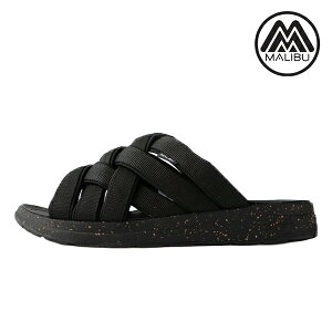 �}���u �T���_���Y MALIBU SANDALS ZUMA LX RECYCLED BLACK/BLACK �u���b�N/�u���b�N MS025010 ��� �l�C �����Y ���f�B�[�X 26SS