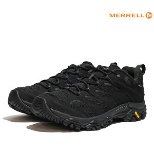 メレル スニーカーモアブ 3 ゴアテックス MERRELL MOAB 3 SYNTHETIC GORE-TEX J500426 BLACK/BLACK アウトドア 完全防水