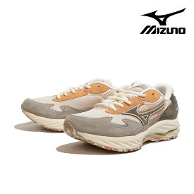 【SALE】MIZUNO ミズノ スニーカー シューズ WAVE RIDER β D1GA330912 BEIGE/BLACK/BROWN ウエーブライダーベータ ベージュ/ブラック/ブラウン 靴 メンズ カジュアル 履きやすい