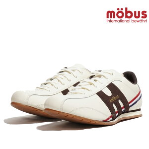 【SALE】モーブス スニーカー 定番 mobus NEW DINKEL M-2107T-1044 WHITE/RED M-2107T-1031 WHITE/NAVY M-2107T-1371 CREAM/D.BROWN ニューディンケル メンズ レディース 靴 シューズ ローカット レザースニーカー ホワイ