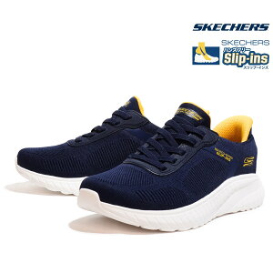 �X�P�b�`���[�Y �X���b�v�C���Y �����Y �X�j�[�J�[ �n���Y�t���[ SKECHERS 118312W NVY BOBS SQUAD CHAOS - SOLID STEP Slip-ins ���C�h 25FW