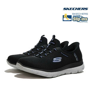 XPb`[Y XbvCY fB[X Ch nYt[ SKECHERS 150199W BKLB SUMMITS-BEST CHOICE Slip-ins EH[^[v[t 4E L h