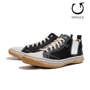 �y�ʒ��J���[�z�X�s���O�� �X�j�[�J�[ SPINGLE SP-442YOU4-187 BLACK/GRAY �~�h���J�b�g ���f�B�[�X �����Y ���U�[ �X�s���O�����[�u ���{�� �{�v �C MADE IN JAPAN