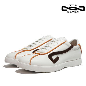 yVISAfڏizgbvZu Xj[J[ TOP SEVEN T7-AT1082 KN CREAM/DARK BROWN DARK BROWN/BROWN WHITE/RED Y fB[X C U[ JWA 24FW