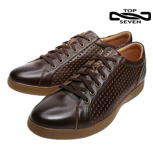 ���U�[�X�j�[�J�[ �X�j�[�J�[ �C �g�b�v�Z�u�� TOPSEVEN T7-AT5521-S DARK BROWN ���[�J�b�g �V���[�Y �����Y ���f�B�[�X ���U�[ �����O�m�[�Y ��l�J�W���A�� �V���v�� ��l�X�j�[�J�[ ��� ����