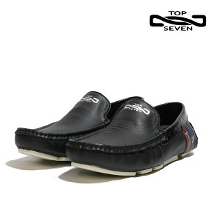 �h���C�r���O�V���[�Y �C �X���b�|�� �g�b�v�Z�u�� ���U�[�X�j�[�J�[ TOPSEVEN T7-S3001 D WHITE GRYsu BLACK NAVYsu ���[�J�b�g �V���[�Y �����Y ���U�[ �J�W���A�� ��l�J�W���A�� �V���v�� ��l�X�j�[