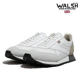 ウォルシュ スニーカー 靴 WALSH TORNADO-T C WHITE/TAN TOR24477 YELLOW/BLACK TOR24478トルネードティー　ローカット シューズ メンズ レディース ブラック スエード イギリス製 英国製 超軽量 父の日