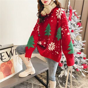 2025�N���X�}�X�Z�[�^�[ Merry Christmas ���f�B�[�X ���� �������Z�[�^�[ �N���X�}�X�j�b�g �����Y �j�b�g �؍��� �F�B �㒅 ������� ���� �V���v�� ������� �A�E�^�[ �N���X�}�X�c���[