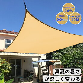 【SALE限定×470円OFF】【最高品質の紫外線カット率 95％】日除け サンシェード 2×3m 3×3m シェード おしゃれ 大型 日除け用品 スクリーン オーニング バルコニー ベランダ フェンス 目隠し 目かくし 紫外線 UV対策 省エネ 節約 節電 タープUVカット 送料無料