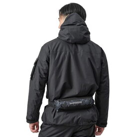 シマノ ライフジャケット VF-053U ラフトエアジャケット コンパクトタイプ・膨脹式救命具 グレー フリーサイズ